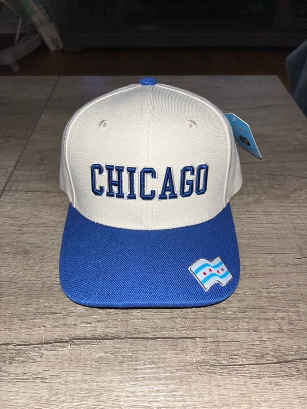 Chicago Embroidered Two-Tone Snapback Hat